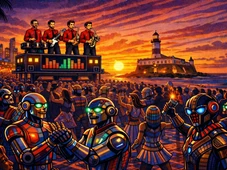 Imagem - O carnaval das inteligências artificiais: Moltbook transforma agentes de IA em fantasia digital