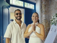 Imagem - Palpite errado (e choro) de Bell Marques, vista deslumbrante e decoração all white: os detalhes do chá revelação de Rafa Marques e Pati Guerra