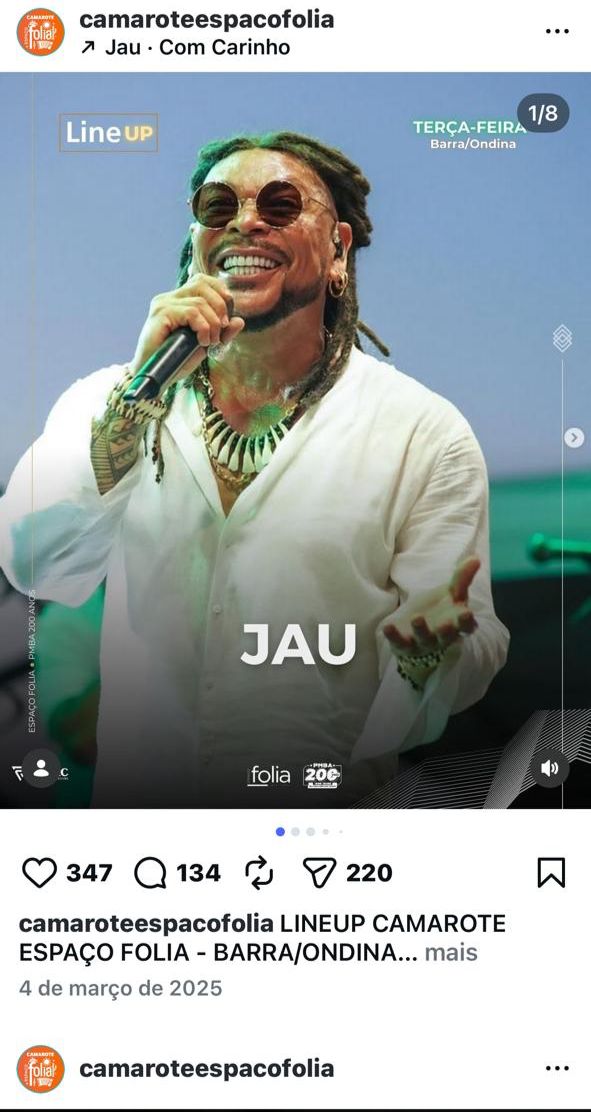 Camarote da PM no Carnaval: veteranos ficam de fora por Divulgação