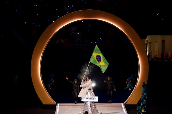 Cerimônia de abertura dos Jogos Olímpicos de Inverno de Milão-Cortina por Divulgação/Comitê Olímpico Internacional