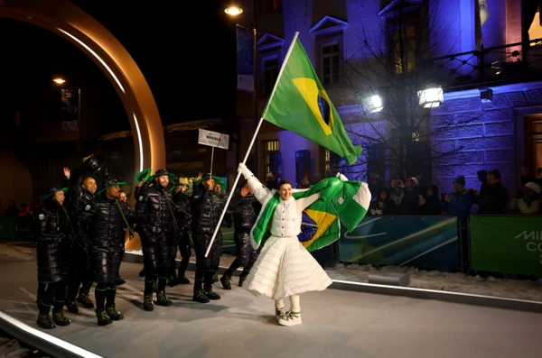 Cerimônia de abertura dos Jogos Olímpicos de Inverno de Milão-Cortina por Divulgação/Comitê Olímpico Internacional