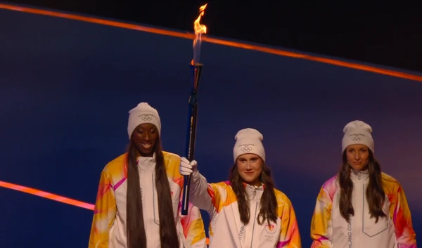 Cerimônia de abertura dos Jogos Olímpicos de Inverno de Milão-Cortina por Divulgação/Comitê Olímpico Internacional