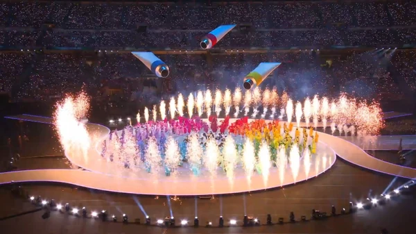 Cerimônia de abertura dos Jogos Olímpicos de Inverno de Milão-Cortina por Divulgação/Comitê Olímpico Internacional