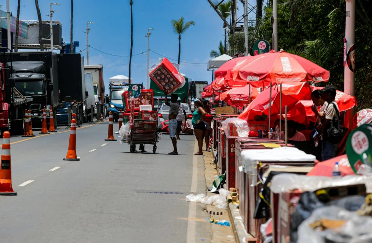 Circuito Barra-Ondina no Carnaval de Salvador por Arisson Marinho/CORREIO