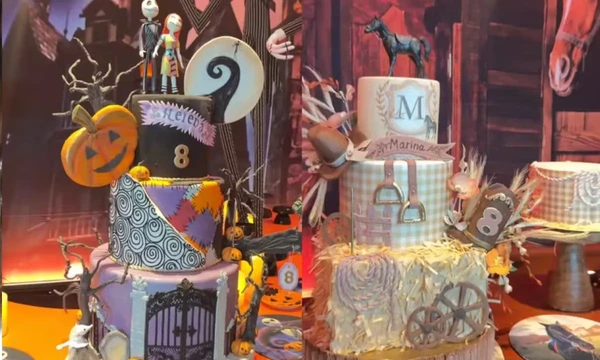 Ivete Sangalo comemora os 8 anos das filhas gêmeas por Reprodução