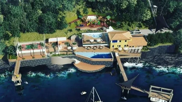 Mansão Wildberger, onde moram Bell Marques e Everton Ribeiro por Reprodução