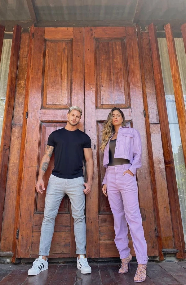 Mari Gonzalez e Jonas Sulzbach durante namoro por Reprodução/ Instagram