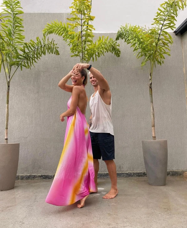 Mari Gonzalez e Jonas Sulzbach durante namoro por Reprodução/ Instagram