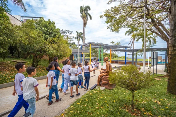 O Mundo Encantado da Criança fica dentro do Centro de Interpretação da Mata Atlântica (CIMA), no bairro do Bonfim por Igor Santos/Secom PMS