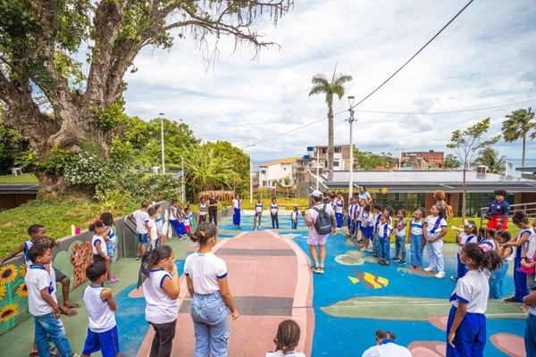 O Mundo Encantado da Criança fica dentro do Centro de Interpretação da Mata Atlântica (CIMA), no bairro do Bonfim por Igor Santos/Secom PMS