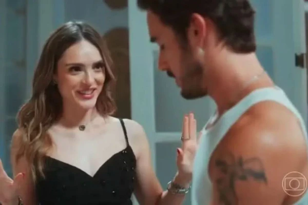 Naiane e João Raul em 'Coração Acelerado'