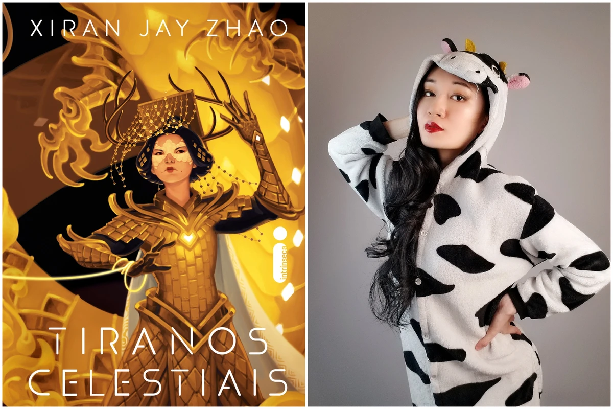 O novo livro de Xiran Jay Zhao, Tiranos Celestiais, chegou ao Brasil em janeiro, pela Intrínseca