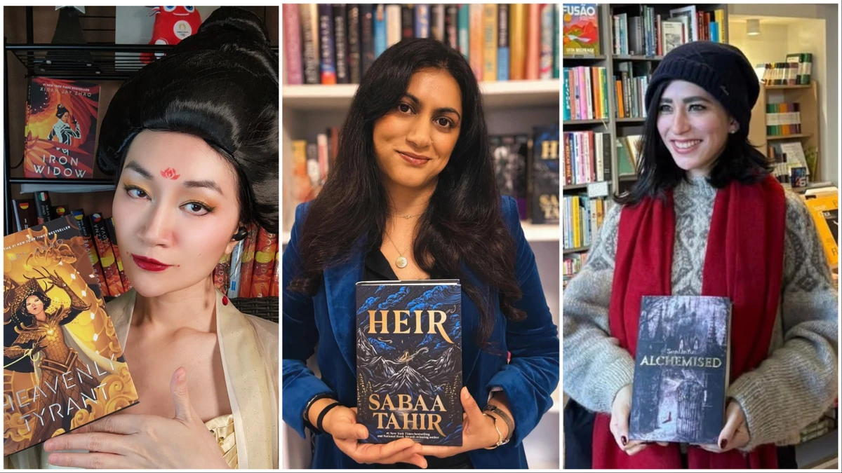 Xiran Jay Zhao, Sabaa Tahir e SenLinYu estão entre as novas vozes que ocupam 