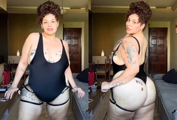 Ex-The Voice, Aila Menezes reflete sobre autoestima após eliminar mais de 70 kg por Reprodução/Redes Sociais 