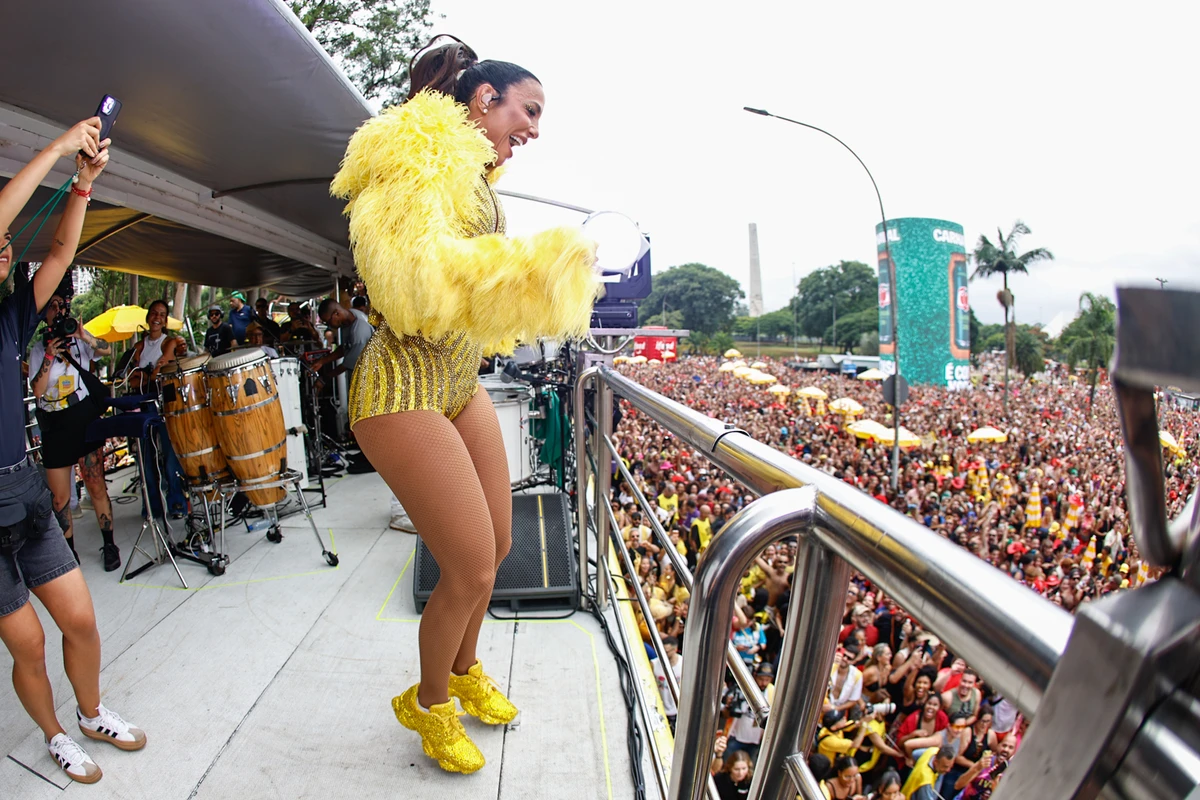 Ivete Sangalo no pré-Carnaval de São Paulo por Van Campos/AgNews