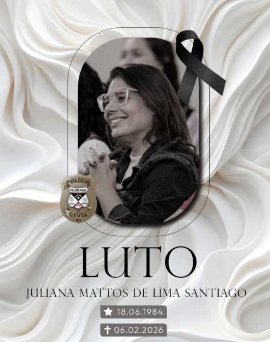 Polícia lamentou morte de Juliana, que também era escrivã por Reprodução