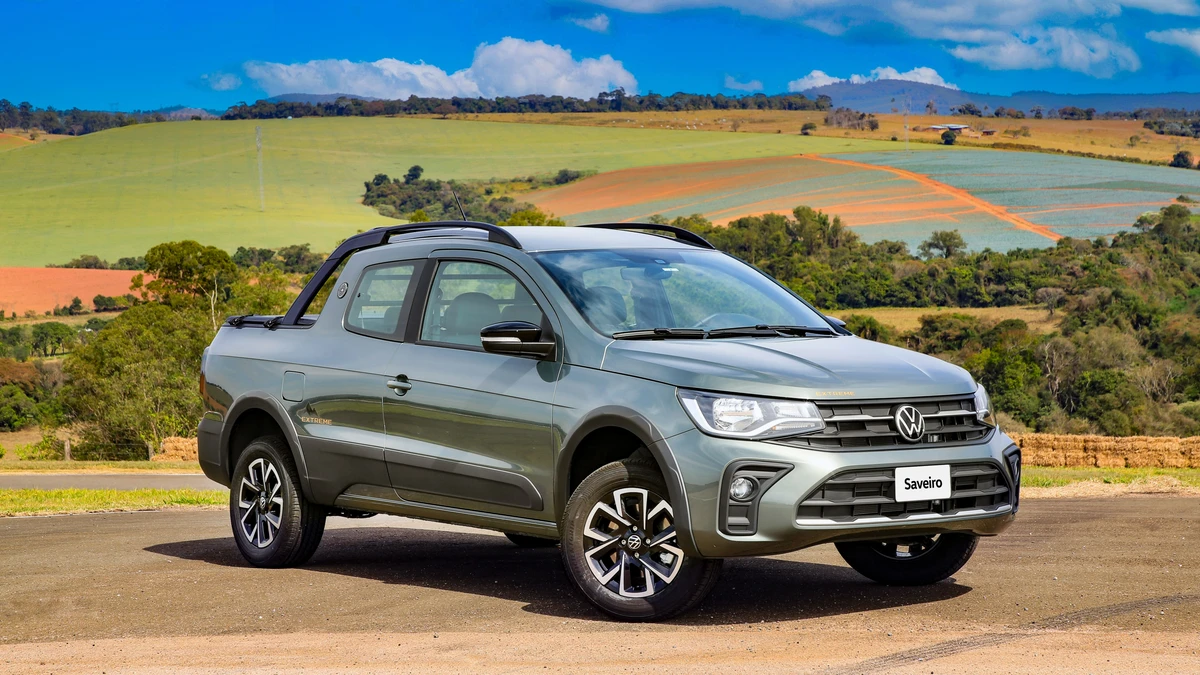 A Saveiro é a picape mais vendida da marca no Brasil
