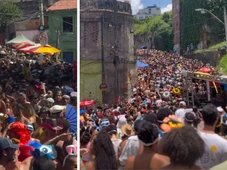 Imagem - Banho de Mar à Fantasia lota Ladeira da Preguiça neste domingo (8)