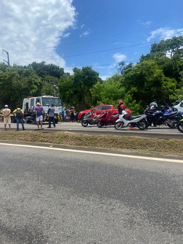 Acidente grave registrado é na BA-099 por Leitor CORREIO