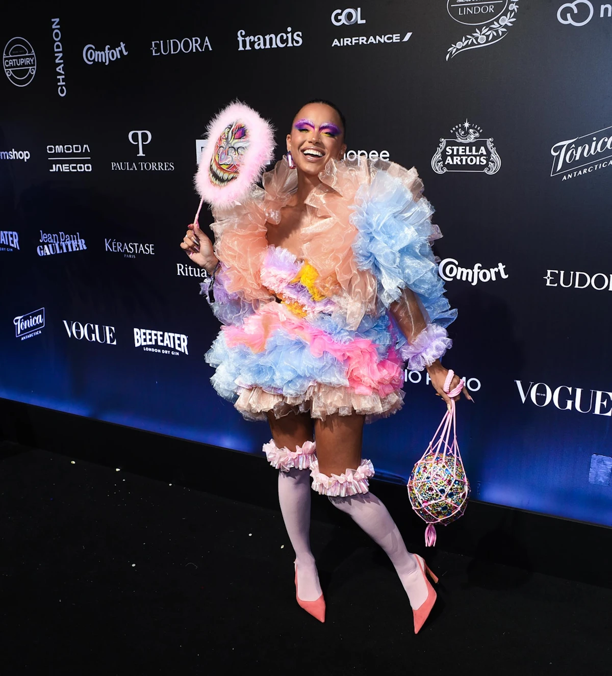 Giovanna Cordeiro no Baile da Vogue 2026 por Webert Belicio/Agnews