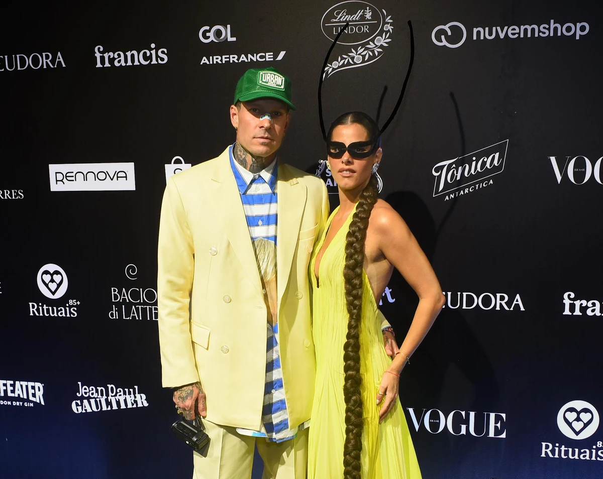 Mateus Verdelho e Shantal Verdelho no Baile da Vogue 2026 por Webert Belicio/Agnews