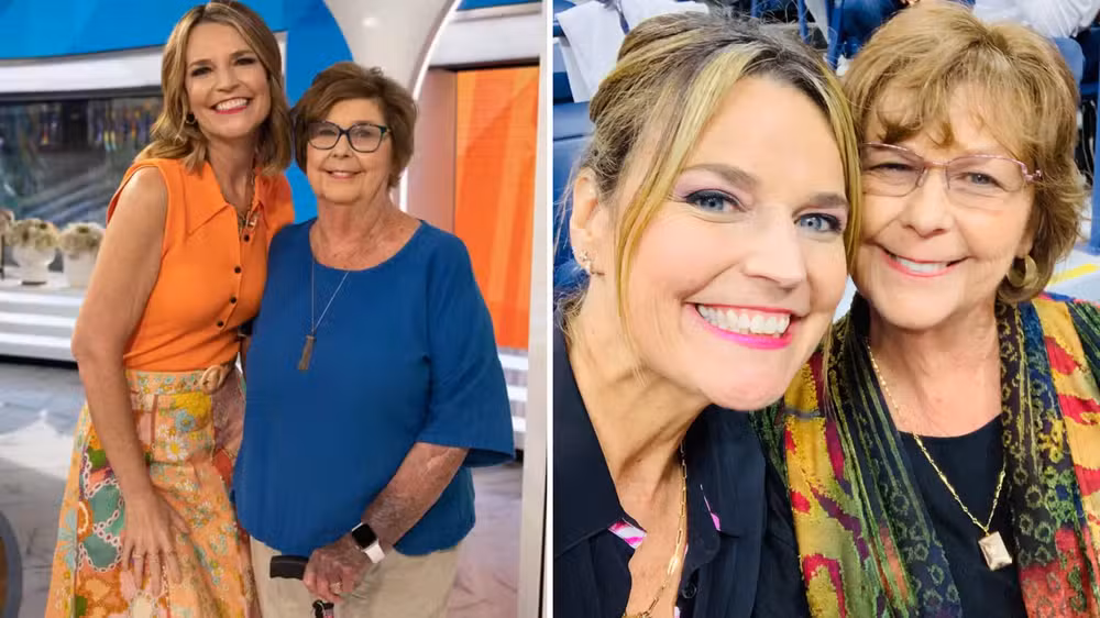 Savannah Guthrie e sua mãe, Nancy Guthrie por Reprodução