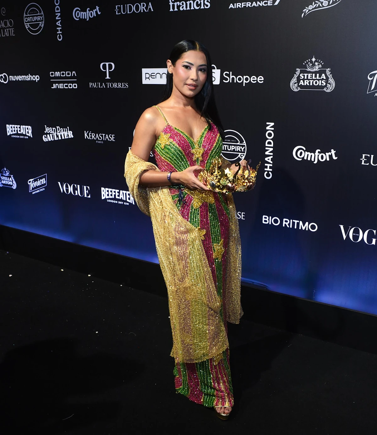 Thaynara OG no Baile da Vogue 2026 por Webert Belicio/Agnews