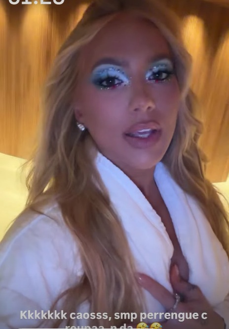 Virginia Fonseca no Baile da Vogue por Reprodução/Instagram