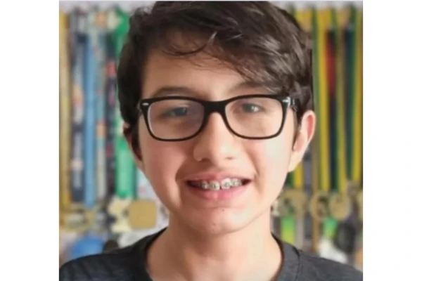 Bernardo Vinício foi aprovado em vestibular por Reprodução