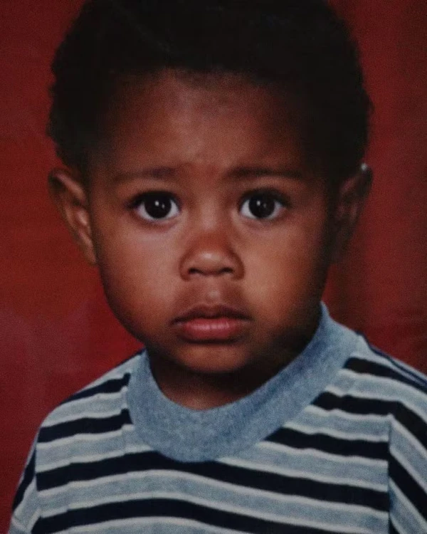 Breno, do "BBB 26", quando era ainda um bebê por Reprodução/Redes Sociais 