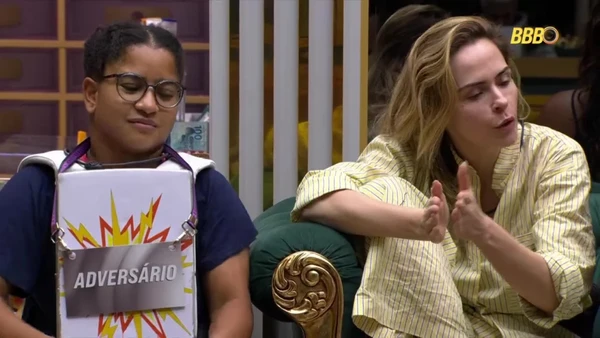 Edilson Capetinha atendeu Big Fone e colocou Milena como 'adversária' por Reprodução