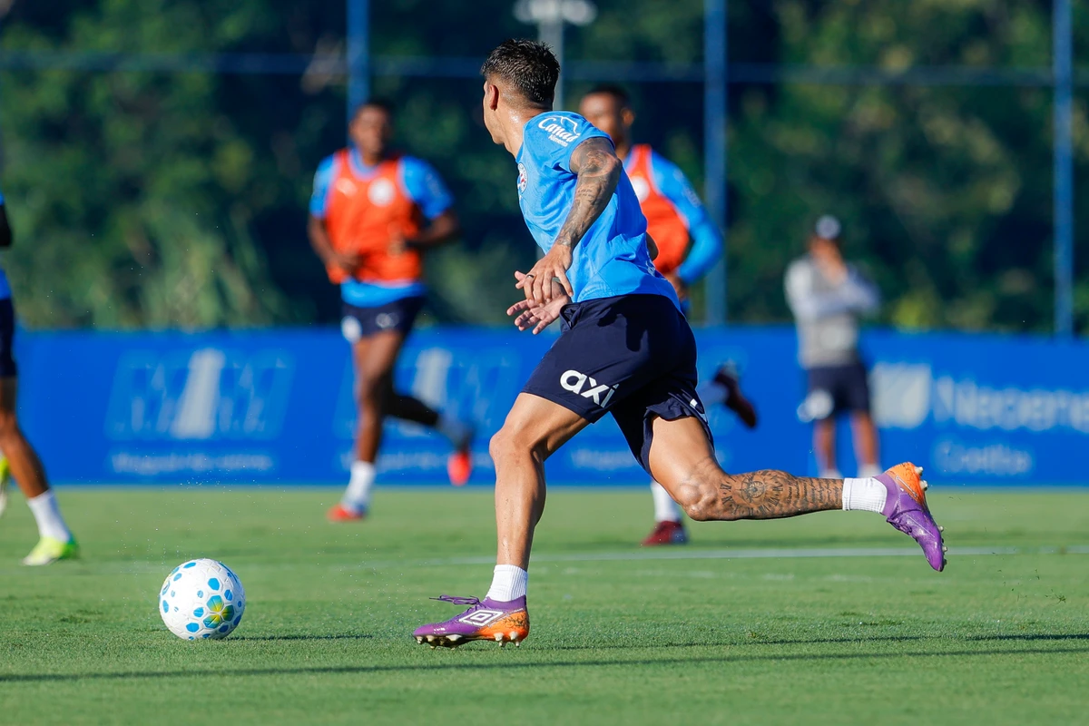 Elenco do Bahia treina em preparação para enfrentar o Vasco por Rafael Rodrigues/ECB
