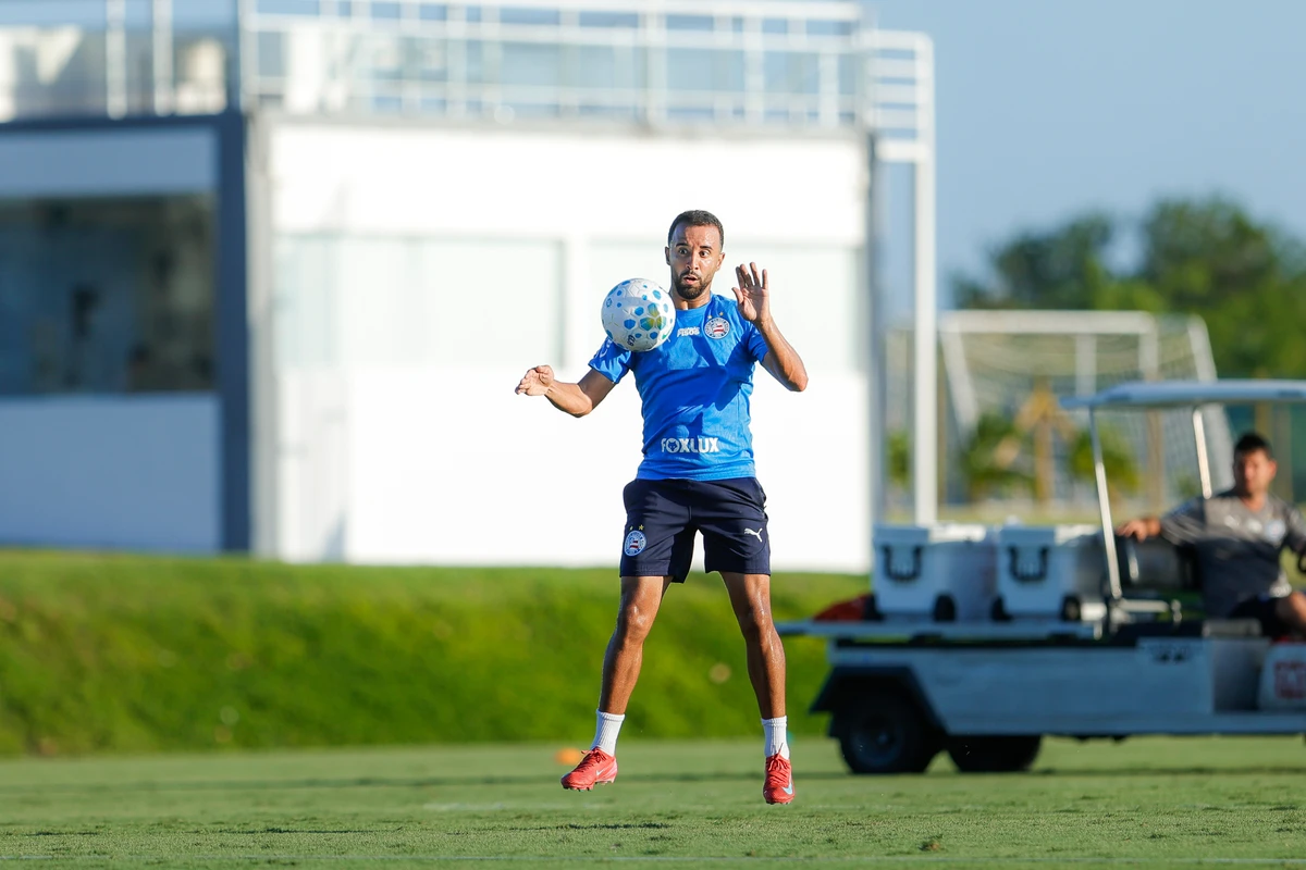 Elenco do Bahia treina em preparação para enfrentar o Vasco por Rafael Rodrigues/ECB