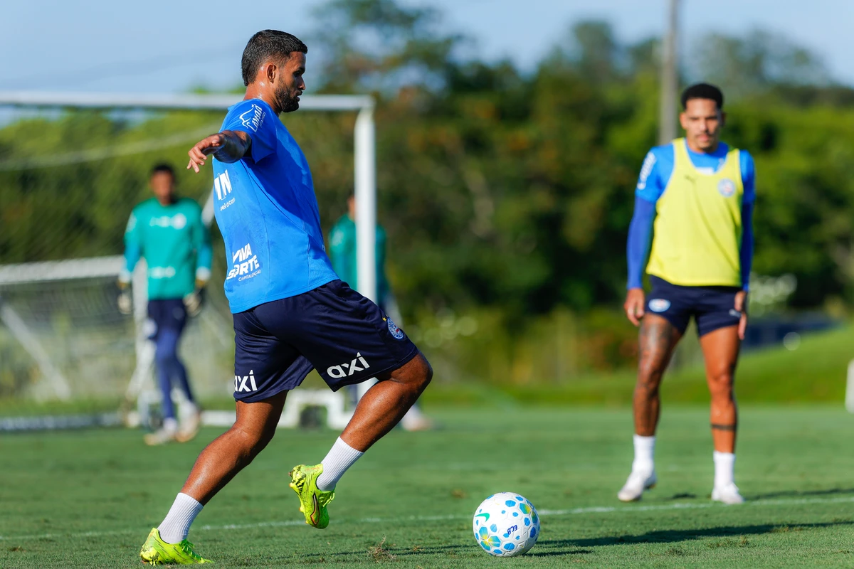 Elenco do Bahia treina em preparação para enfrentar o Vasco por Rafael Rodrigues/ECB