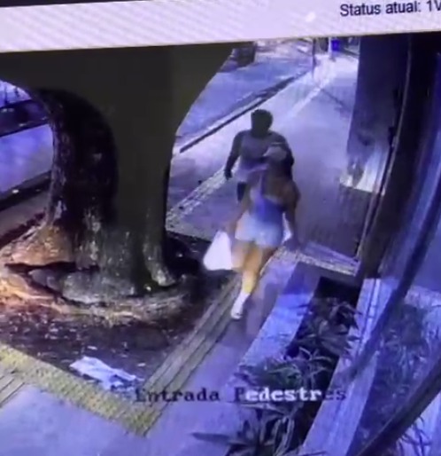 Homem ataca e apalpa jovem no bairro da Graça; agressão foi registrada em vídeo por Reprodução 