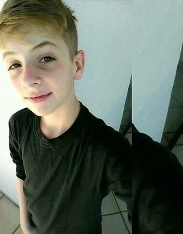 Juliano Floss, do "BBB 26", na infância por Reprodução/Redes Sociais 