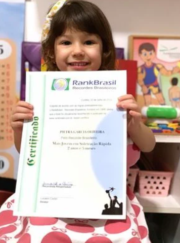 Pietra Garcia é destaque em competição internacional por Reprodução