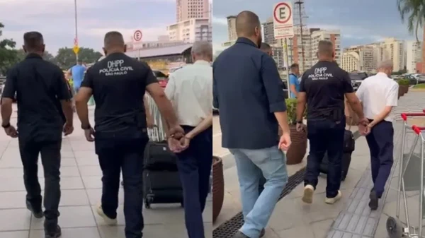 Piloto foi preso no aeroporto por Reprodução