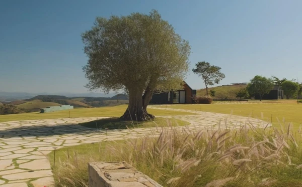 Rancho da Montanha por Reprodução