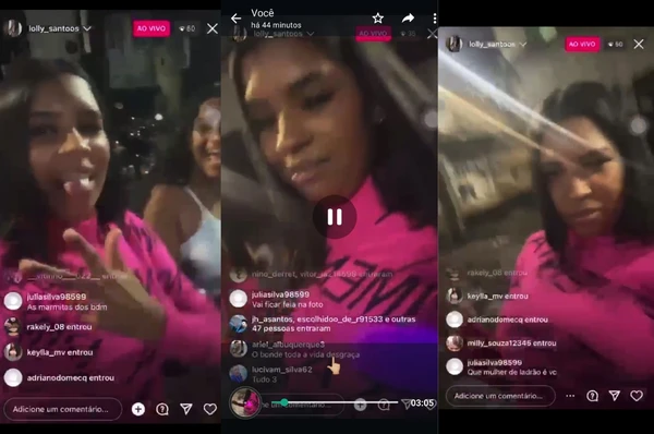 Lorena foi morta após fazer sinal apropriado por uma facção criminosa por Reprodução