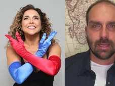 Imagem - Daniela Mercury cobra STF para destravar processo contra Eduardo Bolsonaro