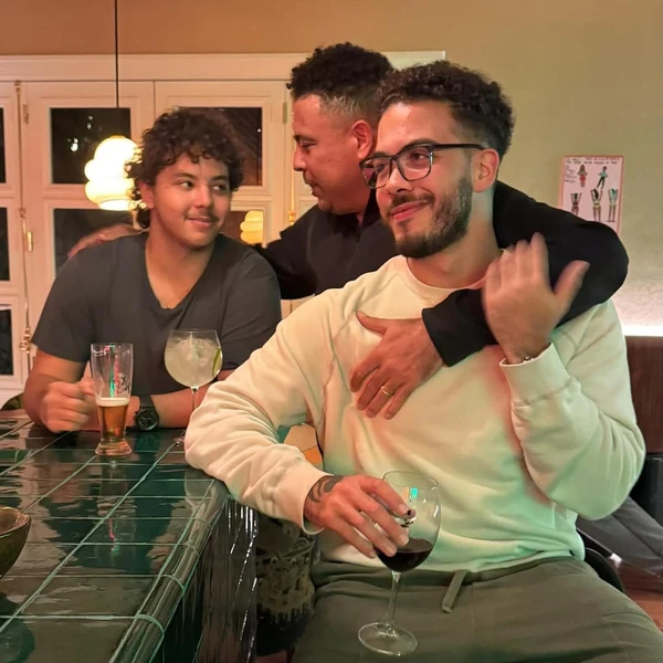 Alexander, Ronaldo e Ronald por Reprodução/Instagram