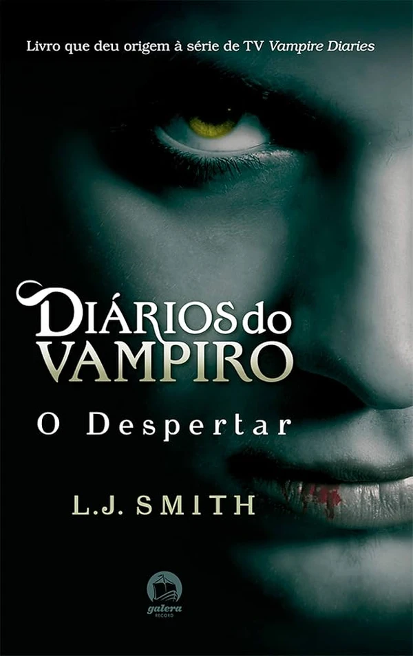 Diários do vampiro: O despertar, de L. J. Smith (Galera). Primeiro volume da série de L. J. Smith, que deu origem à série de televisão Vampire Diaries. Um triângulo amoroso fatal entre dois vampiros e uma bela jovem, que conquistou uma enorme legião de leitores. Elena: a garota que pode conquistar o que quiser. Stefan: soturno e misterioso, ele terá de lutar para proteger Elena dos horrores que assombram seu passado. Damon: sexy, perigoso e guiado por um ódio cego, tudo que ele quer é se vingar de Stefan, o irmão que o traiu. por Reprodução