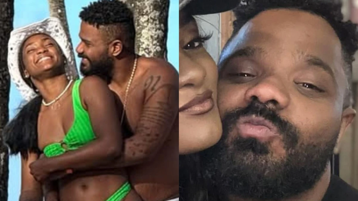 Erika Januza e Arlindinho por Reprodução/Redes Sociais 