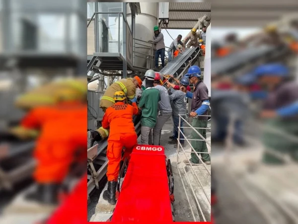 Funcionário de construtora morre após máquina de cimento ser ligada com ele dentro