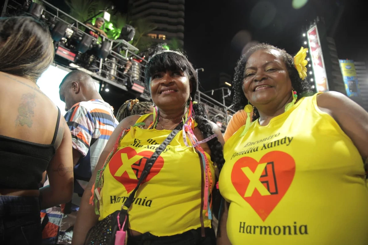 Janice Maria e Lurdes Pereira fazem parte do grupo Família Xanddy por Sora Maia/CORREIO