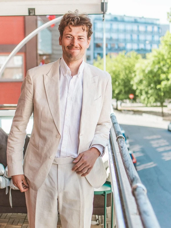 Sturla Holm Lægreid por Reprodução/ Redes sociais/ Victoria Pérez