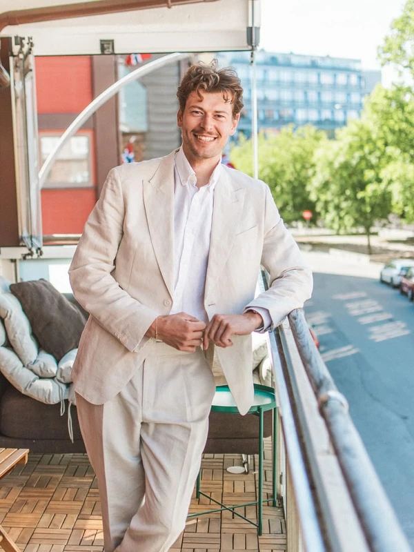 Sturla Holm Lægreid por Reprodução/ Redes sociais/ Victoria Pérez