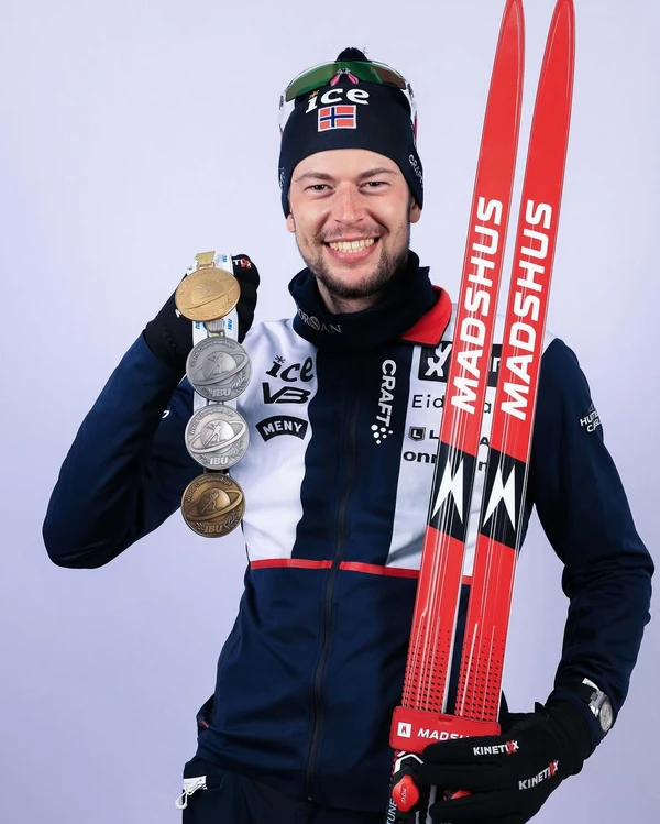 Sturla Holm Lægreid por Reprodução/ Redes sociais