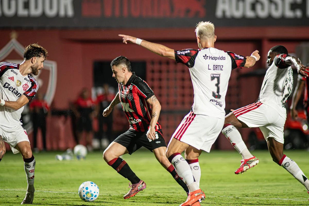 Vitória x Flamengo - 3ª rodada Campeonato Brasileiro por Victor Ferreira/ECV